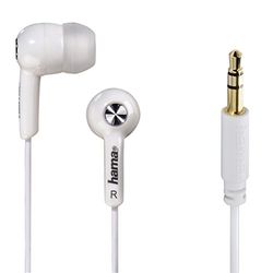 Hama Basic4Music in-ear stereo hoofdtelefoon, wit