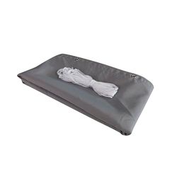 Windhager Pare-Vue pour Balcon Malta, Protection visuelle, Protection Contre Le Vent, Pare-Vue pour Balcon, Gris argenté, 5 x 0,9 m