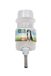 Lixit Top Fill NO-Drip Waterflessen voor honden. (44 FL Oz (Pack van 1), wit)