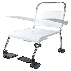 Clinell EasyClean Commode Chair - Super Hygienic, Multi-Functional, Flexible, Toilet & Shower Commode - Easily Clean