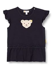 Steiff Baby flickor t-shirt Kurzarm, Steiff Navy, 56 cm