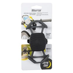 Nite Ize Wraptor Roterende Smartphone Bar Mount, Zwart