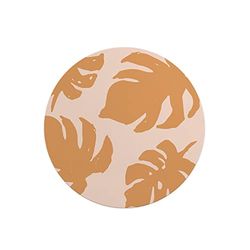 Questo Casa, Round Digital Printed Mouse Pad, Non-Slip Base, for Office and Home, Diameter:22cm