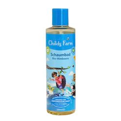 Childs Farm Piankowa kąpiel dla dzieci 250 ml | bio malina | delikatnie czyści i uspokaja | nadaje się do skóry suchej, wrażliwej i skłonnej do atopowego zapalenia skóry