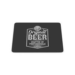 Bonamaison, Rectangle Digital Printed Mouse Pad, Non-Slip Base, for Office and Home, Size: 22 x 18 cm