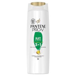 Pantene Pro-V - champô 3 em 1 suave e sedoso + condicionador cuidado intensivo, fórmula Pro-V antioxidantes, para cabelos rebeldes, 250 ml
