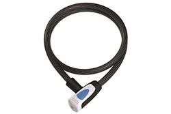Lucchetto a cavo XLC Don Corleone III LO-C12 - Lucchetto a sicurezza elevata per la tua bicicletta, nero, 60 x 10 x 10 cm
