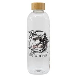 Stor The Witcher Joven Adulto Botella de Cristal Grande, 1030 ml Capacidad