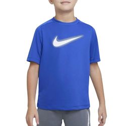 Nike Boy's Shirt B NK DF Multi+ SS Top Hbr, Game Royal/White, DX5386-480, XL