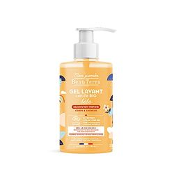 BeauTerra - Organiczny żel do mycia niemowląt, 750ml - łagodzi i czyści - Codzienne użytkowanie - Do ciała i włosów - Wyprodukowano we Francji