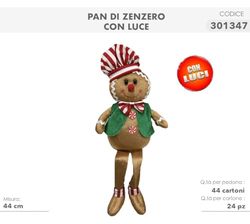 PAN DI ZENZERO SOGG. 44cm C/LUCE 301347
