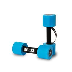 Beco Aquahantlar storlek S par aqua fitness träning vatten simning vikter hantel