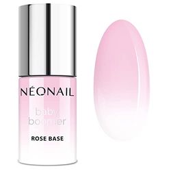 NEONAIL Vernis Semi Permanent Base Coat 7,2 ml Vernis Gel UV Semi Permanent Baby Boomer Rose Base Base Vernis à Ongles Gel Polish Gel UV Nail Art