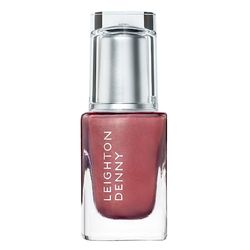 LEIGHTON DENNY Bronzed Babe Nail Polish, High Performance Nail Colour, Brown Nail Varnish 12ml