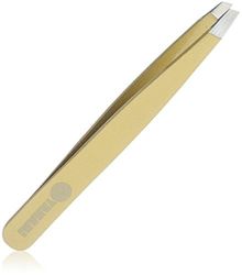 Yahari - 3.75" Stainless Steel Slanted Eyebrow Tweezer
