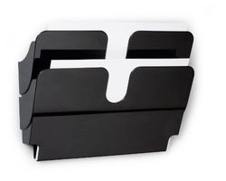 Durable 1709014060 Folderhouder FlexiPlus 2 A4 liggend formaat, 1 set, 1 set, zwart