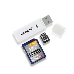 Integral 948719 Lettore Scheda Micro SD USB 2.0