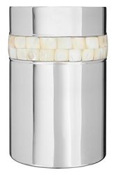 Premier Housewares Seau à vin avec Incrustation en Nacre Motif, Argent