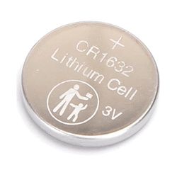 CR1632 3V knoopcel, perfect voor uw elektronische apparaten. Wordt geleverd in een 2-pack om optimale prestaties te garanderen. Blijf altijd klaar voor gebruik