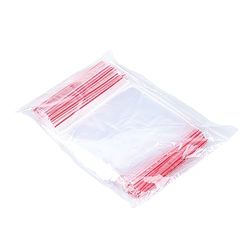OFFICER PRODUCTS Bolsas con cierre a presión, 16 x 22 cm, 100 unidades (1 unidad), transparentes, transparentes, con cremallera, bolsas con cremallera, bolsas de polietileno, aptas para alimentos