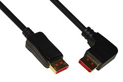 LINK LKCDP18D aansluitkabel DISPLAYPORT 1.4 8K MT 1.8 stekker rechts