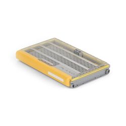 Plano Edge 3600 Haak Utility Box, helder/geel, tackle opbergaccessoires, waterdichte en roestbestendige container voor vishaken