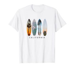 California Surfing - Camiseta California Beach Surfing Camiseta