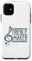 Musical Wordplay Treble Maker Case for iPhone 11