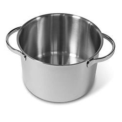 Moneta Allegro Pentola 18 cm in Acciaio Inox per tutti i Fuochi 3.2 Litri