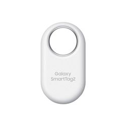 Samsung Galaxy SmartTag2 Bluetooth Tracker (1 Pack), Compass View AR, Find Lost Mode, White