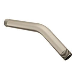 Moen 123815BN Collection 8-Inch Shower Arm, Brushed Nickel, 0.5