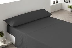 Degrees home - 3-delige beddengoedset - hoeslaken, bedlaken en kussensloop - microvezel polyester bed 90 cm