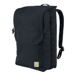 Carhartt 21l Top-Load Backpack, Water Resistant Coated Canv Mochila, Negro, Talla única Unisex-Adulto