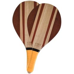 Panareha UNNA Wood Andiroba strandracket | handgemaakt, Bruin, One size