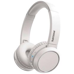 VoltShine White Micro Bluetooth Headset with Sound, Touch Control and Wireless Connection for Music and Calls.