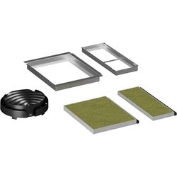 Siemens LZ11KKV16 Clean Air Plus Kit de recirculation d'air - Accessoires pour hottes sans cheminée - Fonction anti-poisson et anti-pollen - Filtre anti-odeur durable - Durée de vie de 12 à 18 mois