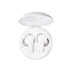 DCU Tecnologic | Hoofdtelefoon met ruisonderdrukking Active Feedforward | Bluetooth hoofdtelefoon 5.0/5.2 | wit