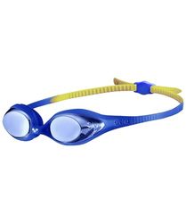arena Spider Junior Mirror Anti-condens-zwembril voor kinderen, zwembril met gespiegelde glazen, uv-bescherming, zelfverstellende neusbrug, hypoallergene siliconen afdichtingen