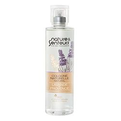 Eau de Cologne Lavande ● Parfum féminin ● Cologne aux notes aromatiques et fleuries fabriquée en France ● 98% d’origine naturelle ● 100ml ● Nature & Senteurs