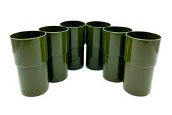 Kimmel Dricksbägare 330 ml 6 stycken i en uppsättning partymuggar barnrätter plastmuggar oliv