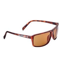 SWISSEYE Kanjo Flex 2 Lunettes de sport (protection 100% UVA, UVB et UVC, monture durable et déformable en polyamide avec effet mémoire, avec pochette en microfibre), havana mat