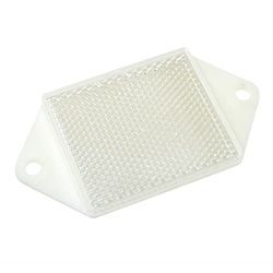 BeMatik - Specchio riflettore catadiottrico rettangolare per fotocellula fotoelettrica 58x49 mm (TZ099)