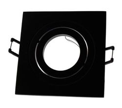 Blendend Aro cuadrado negro basculante 061-80-180 con diseño moderno, ideal para iluminación de espacios y decoración.