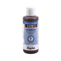 Rayher Colore Bricolage Per Bambini, Terra Nat., Flacone 80Ml, 38955540