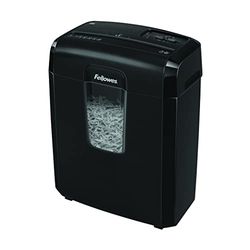 Fellowes dokumentförstörare Powershred 8C, partikelsnitt (P-4), 8 blad, med säkerhetsspärr, för hem/hemmakontor