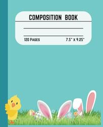 Easter Composition Notebook - Easter Gift: A Delightful Easter Themed Composition Book for Bright Ideas!
