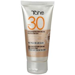Tahe Sun Protect - Crema solare per il viso, per acqua, resistente all'acqua e alla pelle, 50 ml
