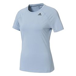 adidas D2m Tee Solid T-shirt met korte mouwen, dames