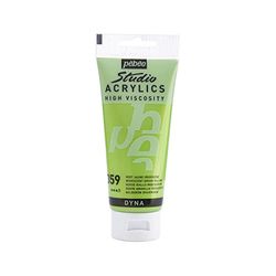 PEBEO Studio Acrylics Fine, 832-359, Vernice acrilica, Verde-giallo iridescente, 100 ml