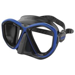 Seac Symbol, tillverkad i Italien dykmask med två linser och 3D-spänne